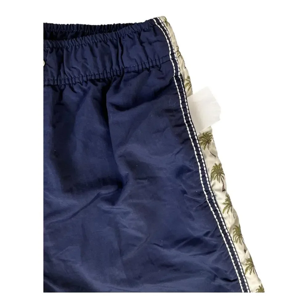 Carribean Swimwear Sz S small‎ Mens Lined Board Beach Swim Shorts w/Pockets